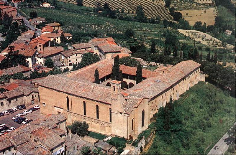 View of the Church of Sant'Agostino sdg, GOZZOLI, Benozzo